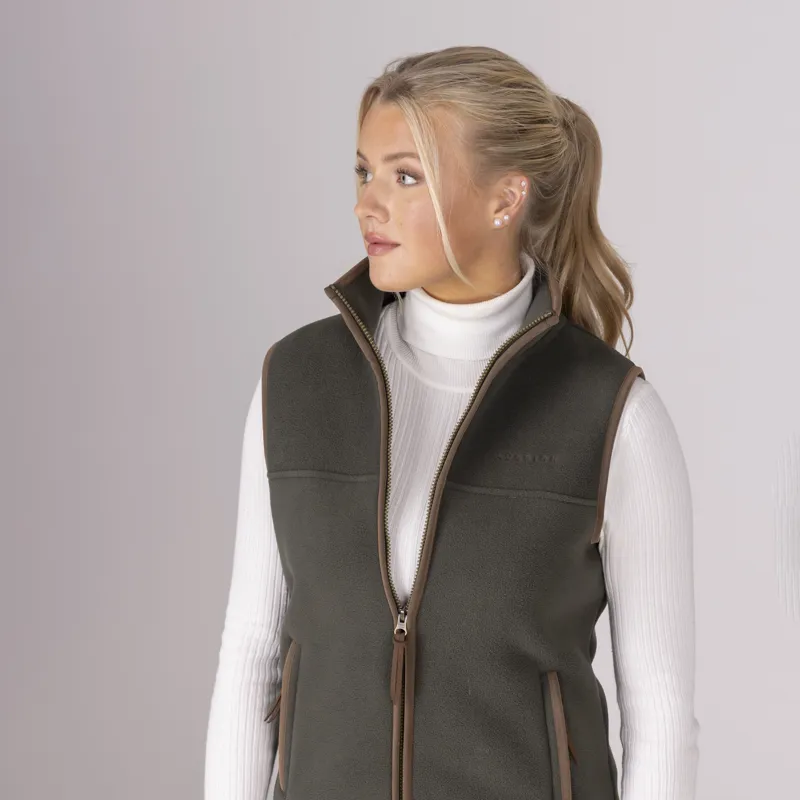 Shires Aubrion Core Fleece Gilet - Green-6