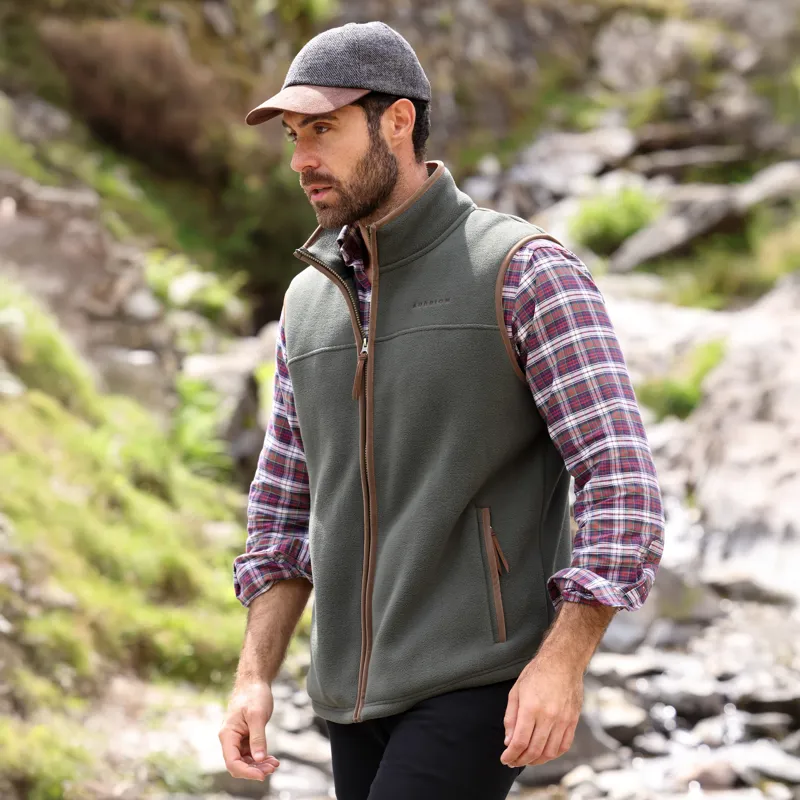 Shires Aubrion Core Fleece Gilet - Green-4
