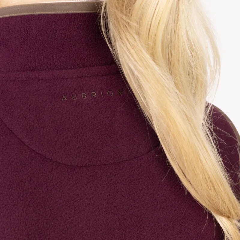 Shires Aubrion Core Fleece Gilet - Maroon-9