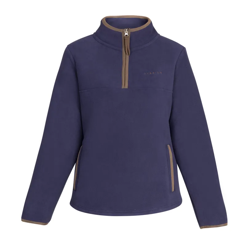 Shires Aubrion Core Half Zip Ladies Fleece  - Navy