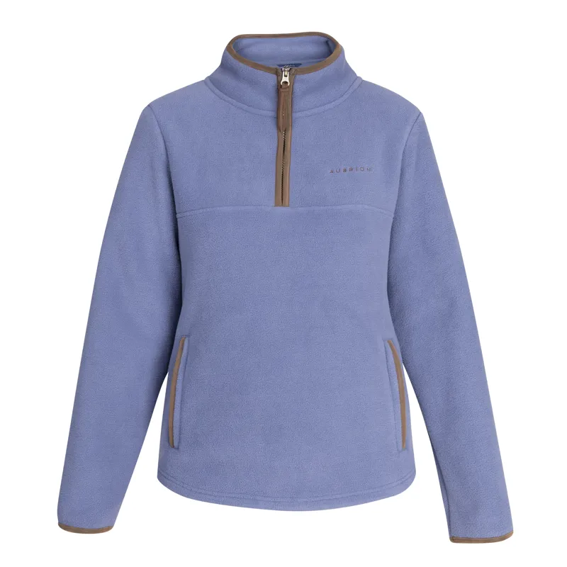 Shires Aubrion Core Half Zip Ladies Fleece - Blue