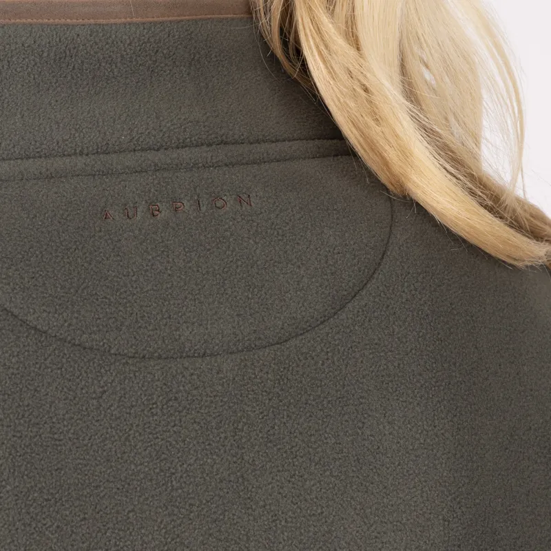 Shires Aubrion Core Half Zip Ladies Fleece - Green-6