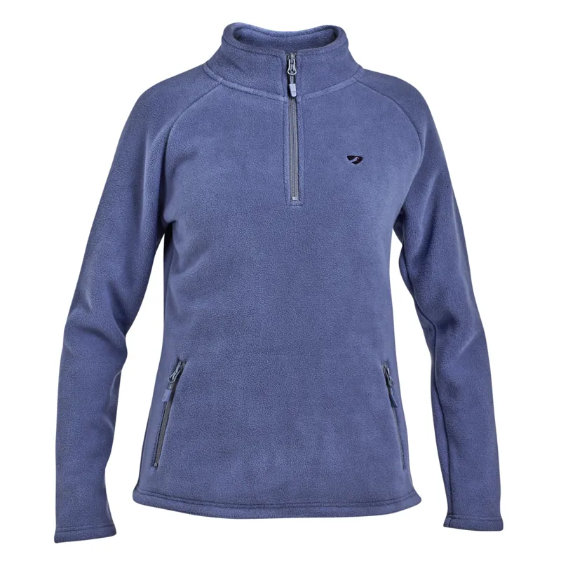 Shires Aubrion Restore Half Zip Fleece - Blue