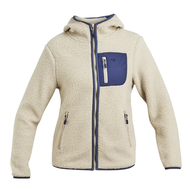Shires Aubrion Clement Fleece Jacket - Natural