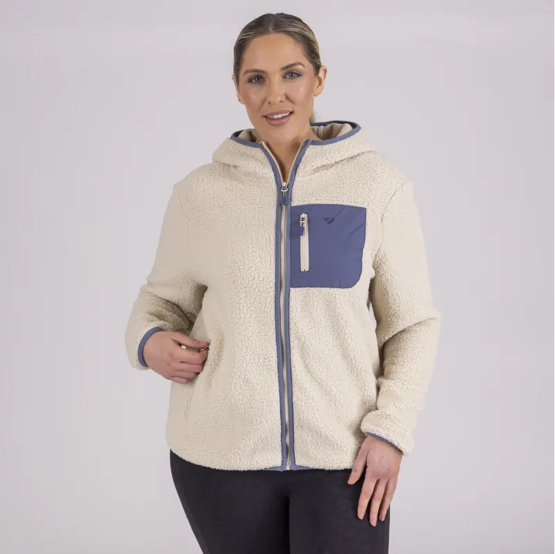 Shires Aubrion Clement Fleece Jacket - Natural-3