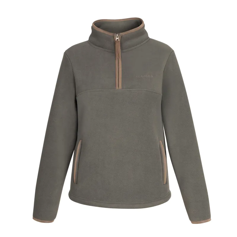 Shires Aubrion Core Half Zip Ladies Fleece - Green