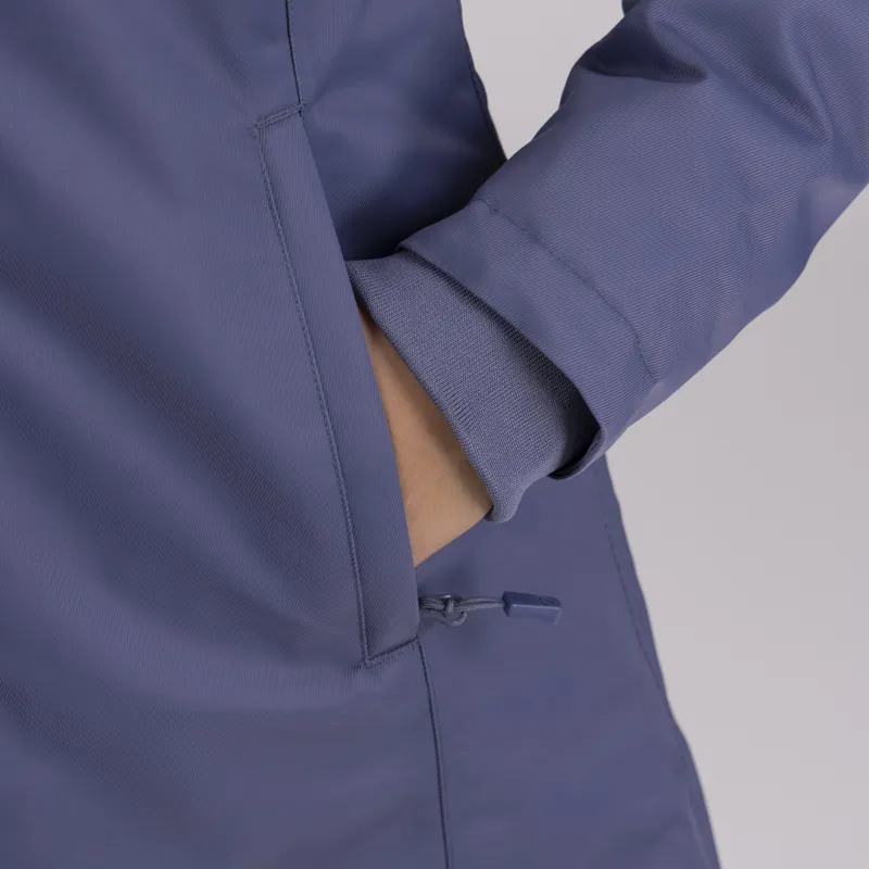 Shires Aubrion Halcyon Waterproof Mid Length Coat - Blue-4