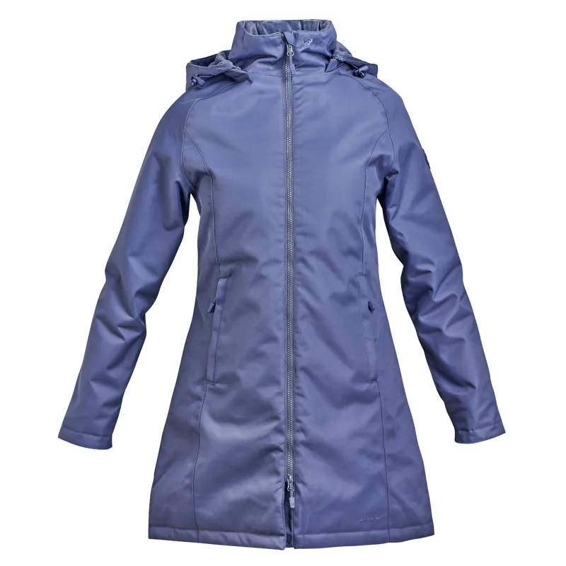 Shires Aubrion Halcyon Waterproof Mid Length Coat - Blue