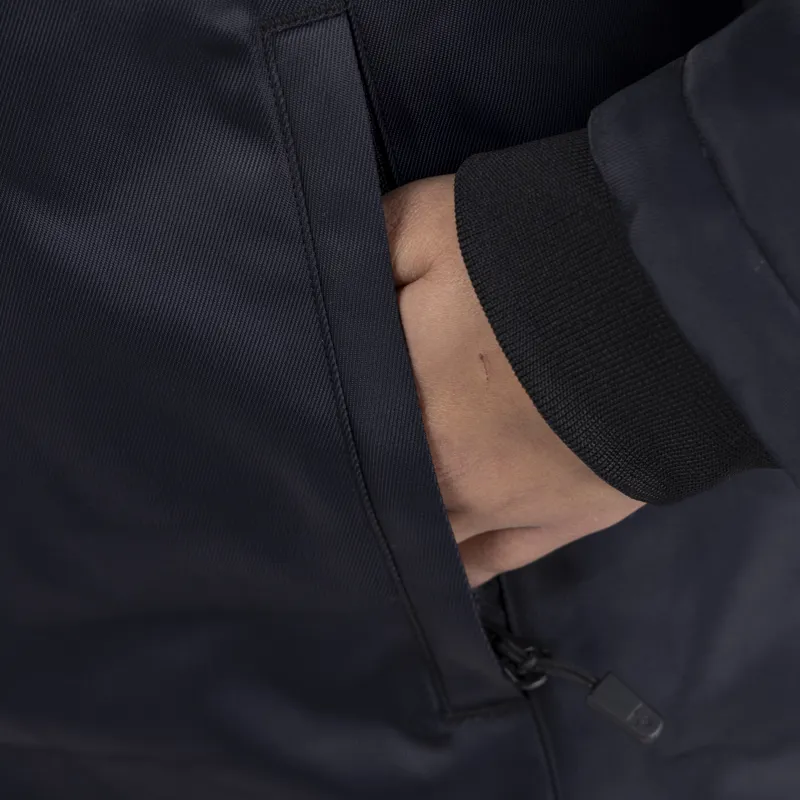 Shires Aubrion Halcyon Waterproof Mid Length Coat - Charcoal-5