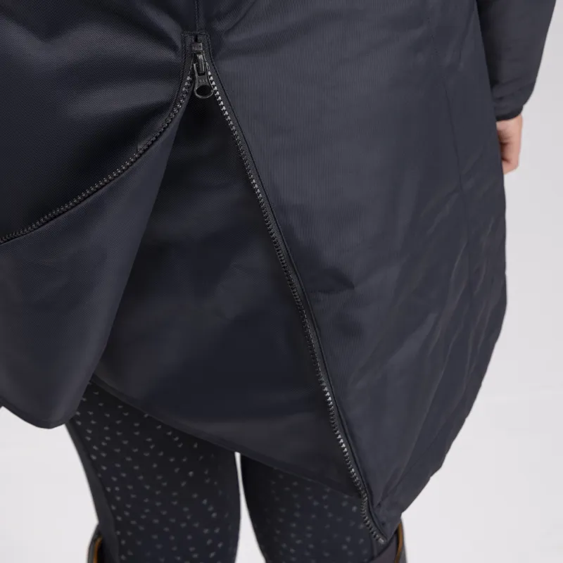 Shires Aubrion Halcyon Waterproof Mid Length Coat - Charcoal-7