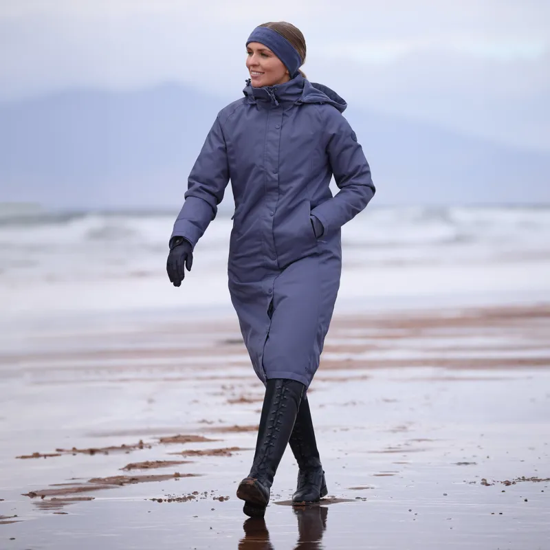 Shires Aubrion Halcyon Long Coat - Blue-1