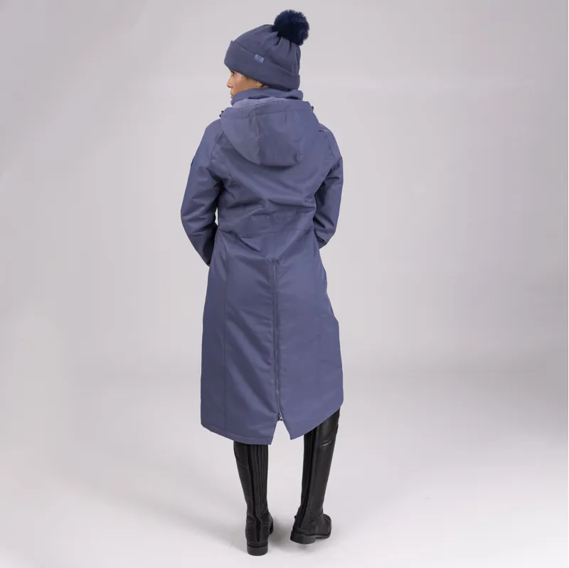 Shires Aubrion Halcyon Long Coat - Blue-3