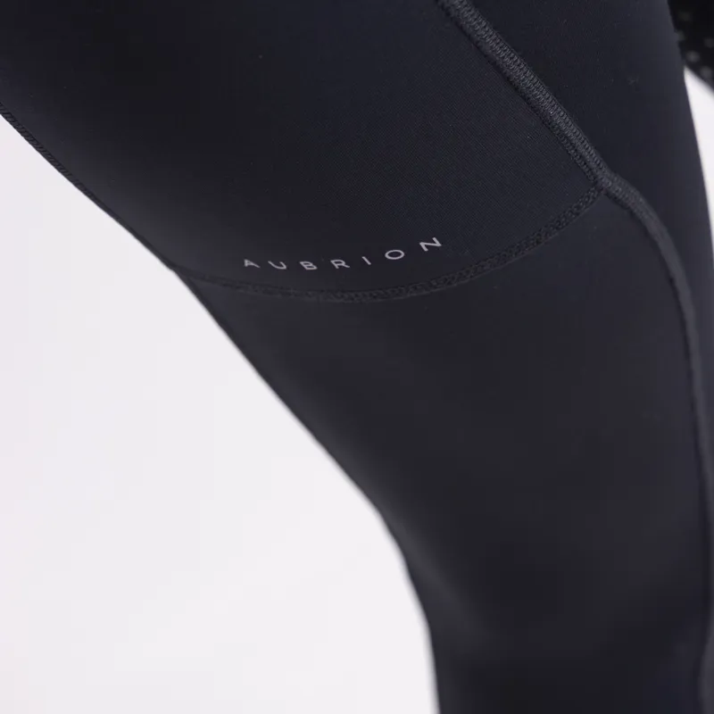 Shires Aubrion Shield Winter Riding Tights - Charcoal-7