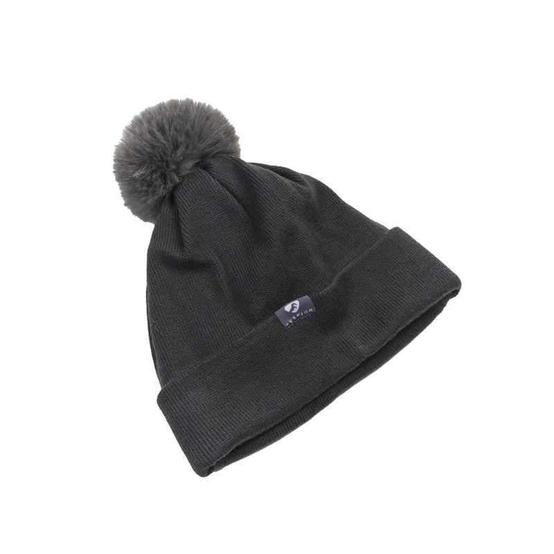 Shires Aubrion Fleece Lined Hat - Charcoal