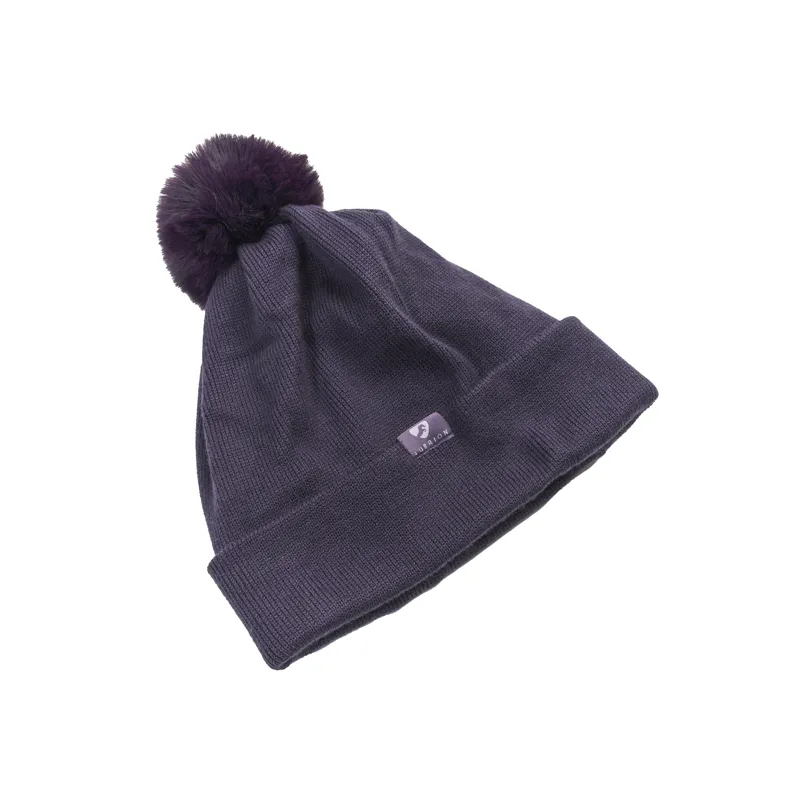 Shires Aubrion Fleece Lined Hat - Purple