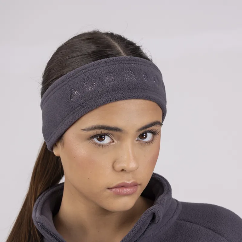 Shires Aubrion Fleece Headband - Charcoal