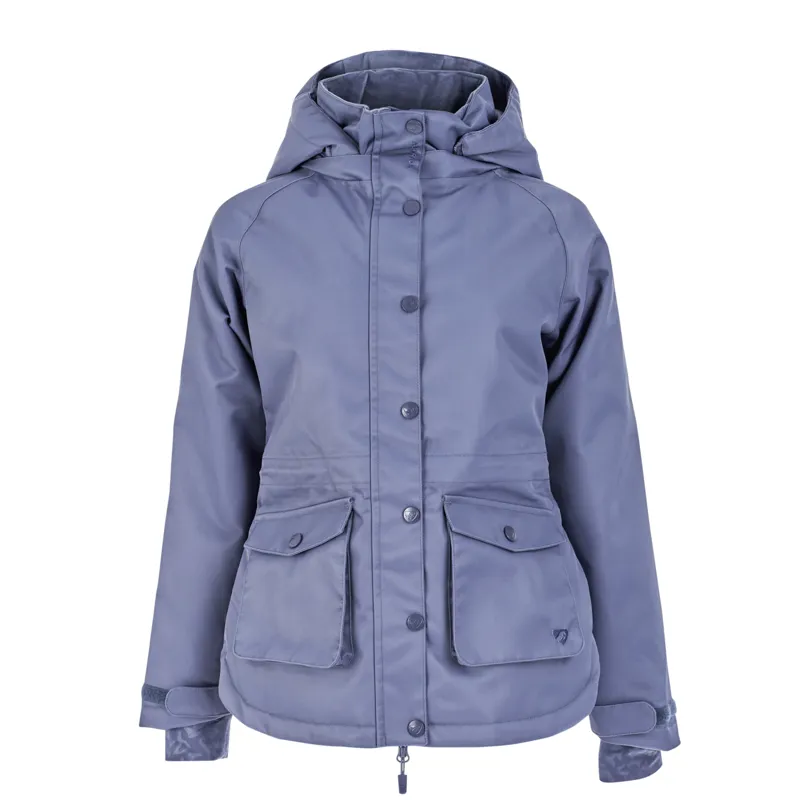 Shires Aubrion Children's Palisade Waterproof Coat - Blue