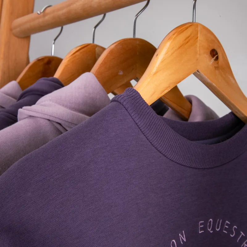 Shires Aubrion Serene Children's Sweatshirt - Purple-3