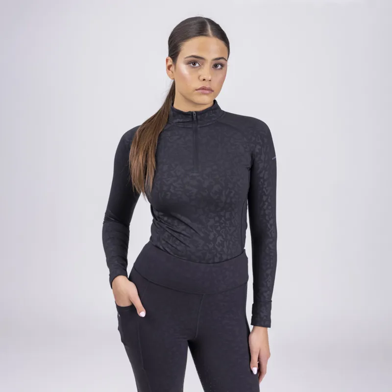Shires Aubrion Revive Winter Baselayer - Charcoal-1