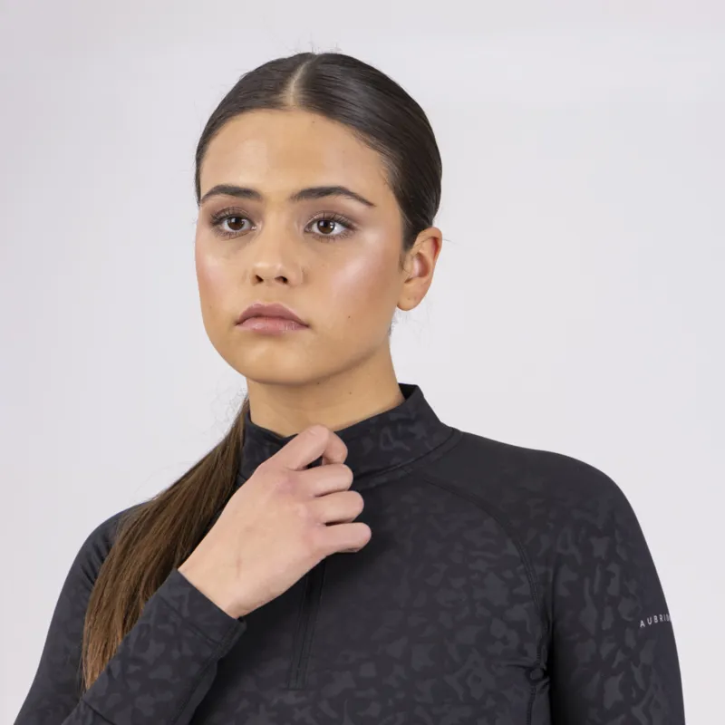 Shires Aubrion Revive Winter Baselayer - Charcoal-3