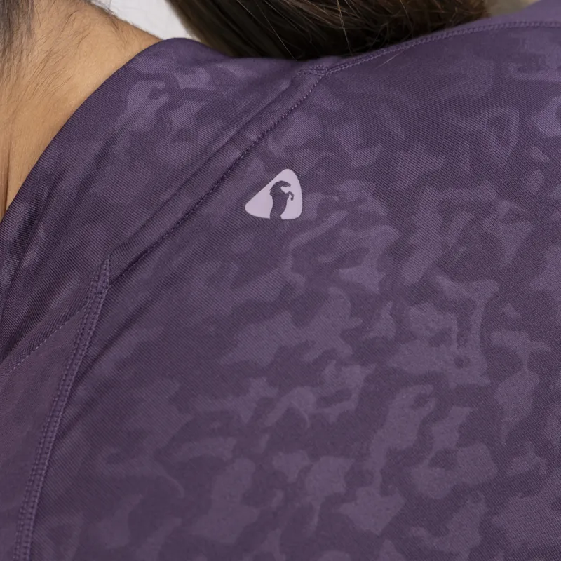 Shires Aubrion Revive Winter Baselayer - Purple-5