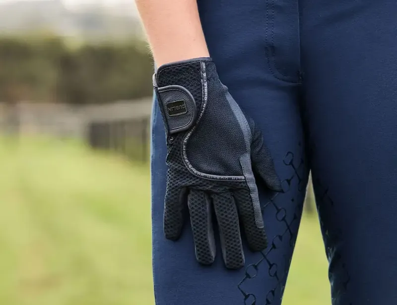 Dublin Airflow Honeycomb Gloves - Navy-2