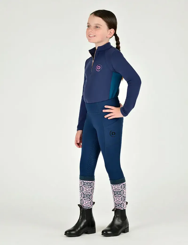 Dublin Kids Everyday Riding Tights - Naval Academy-3