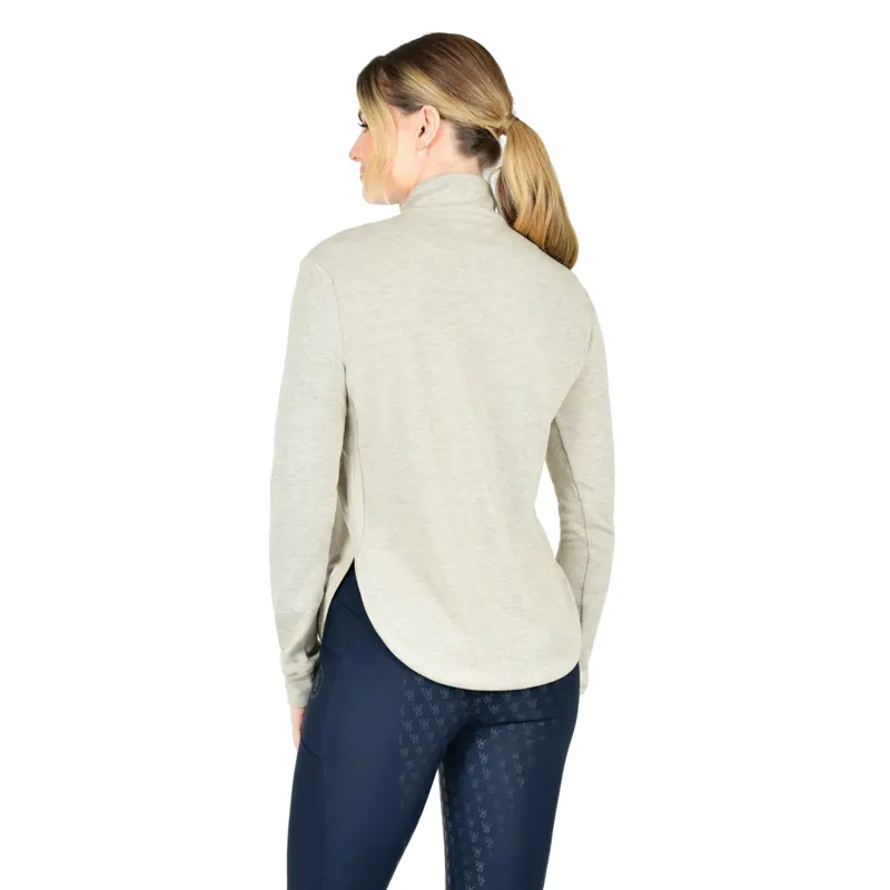 WeatherBeeta London Ladies Layer Long Sleeve Top - Irish Cream -3