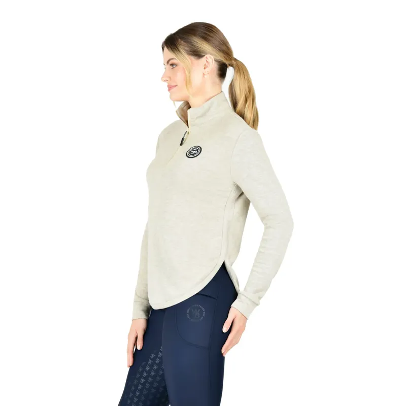 WeatherBeeta London Ladies Layer Long Sleeve Top - Irish Cream -2