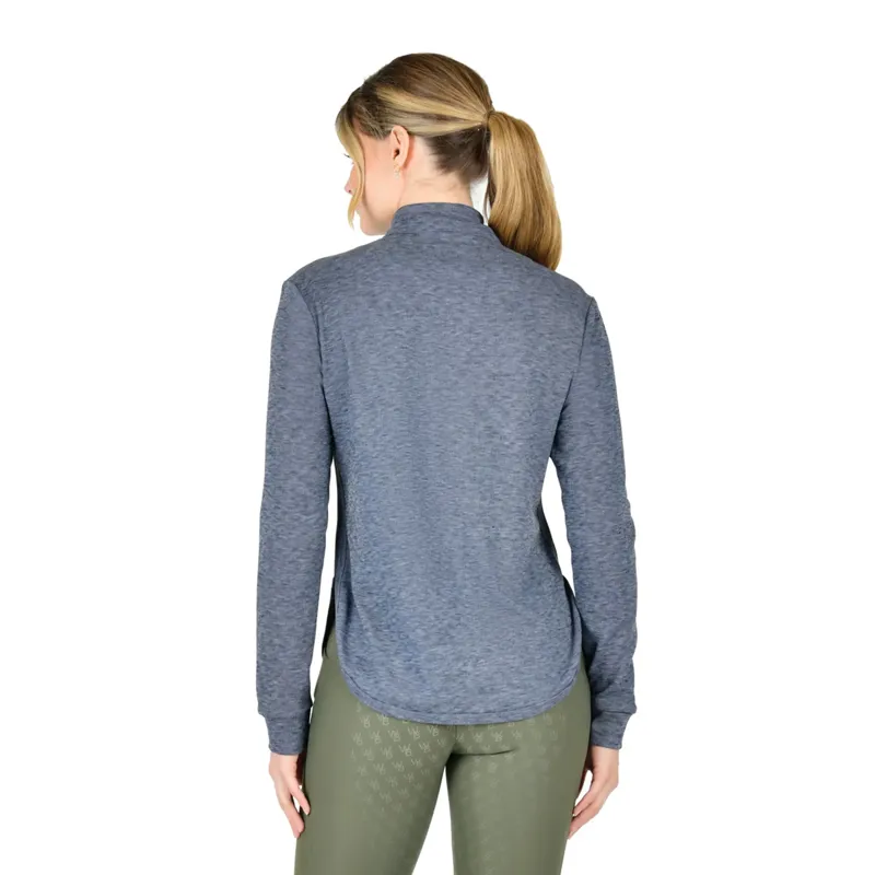 WeatherBeeta London Ladies Layer Long Sleeve Top - Navy Iris-2