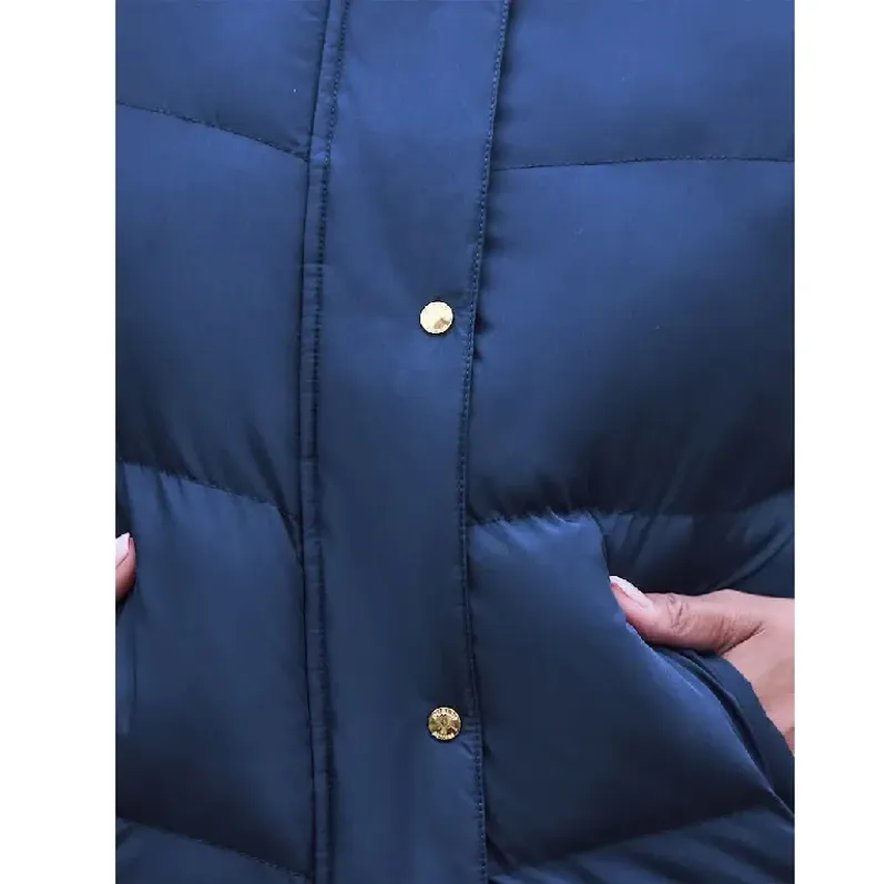 Dublin Patrice Ladies Puffer Vest - Naval Academy-2