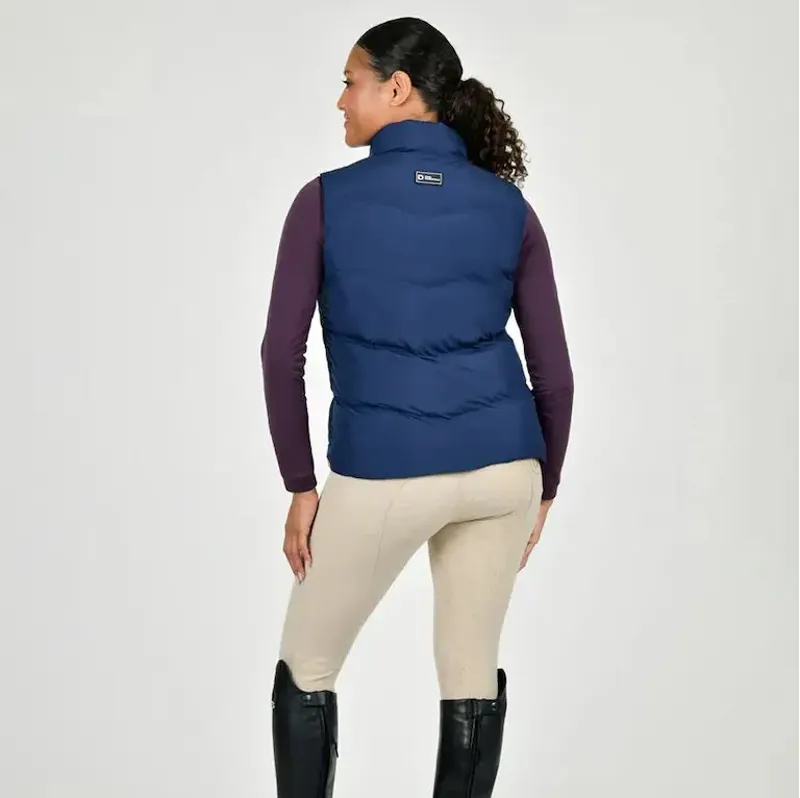 Dublin Patrice Ladies Puffer Vest - Naval Academy-1