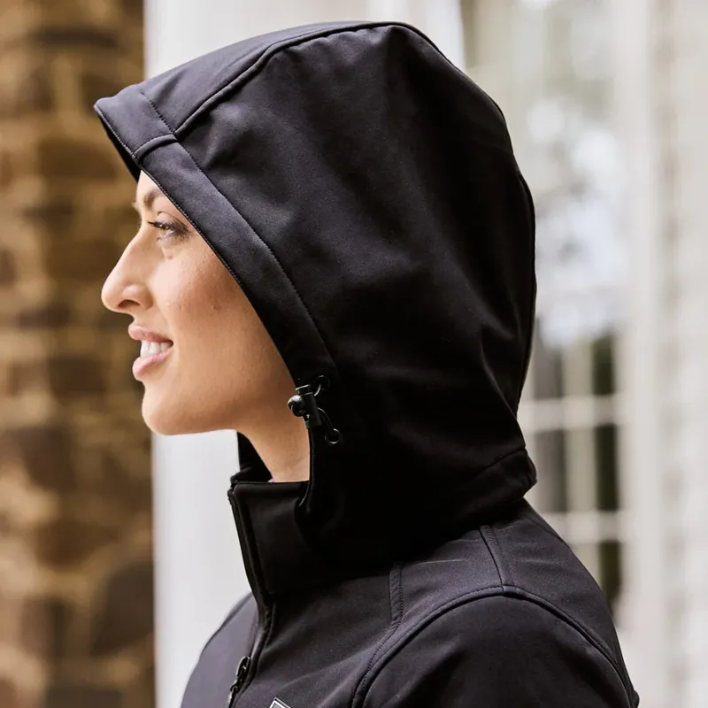 Dublin Scarlett Ladies Soft Shell Bonded Jacket - Black-5