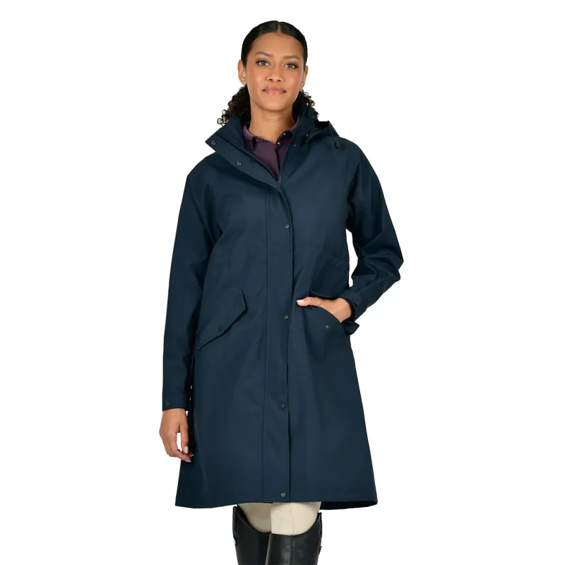 Dublin Rowan Ladies Waterproof Riding Coat - Sky Captain
