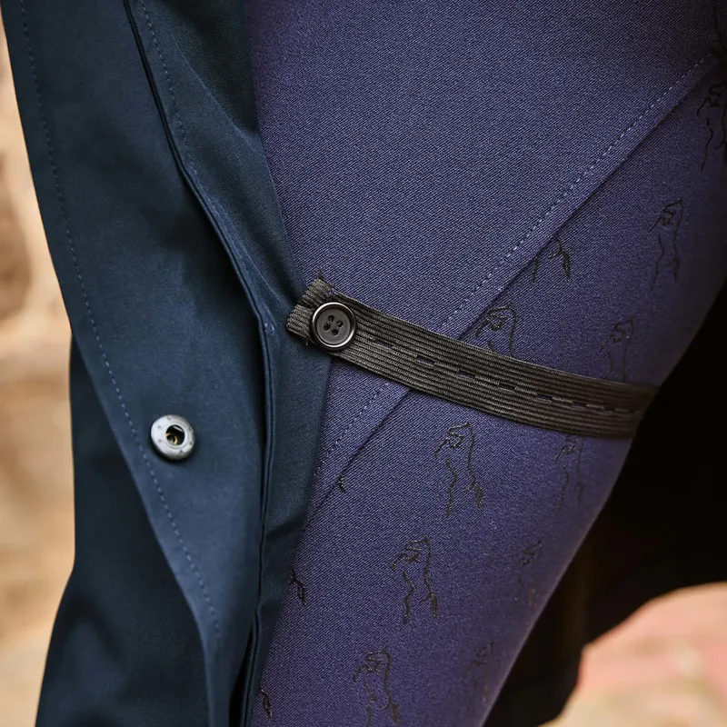 Dublin Rowan Ladies Waterproof Riding Coat - Sky Captain-7