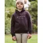 Dublin Kids Lilah Lurex Logo Hoodie - Plum Perfect/Rose Gold