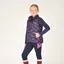 Dublin Kids Patrice Everyday Puffer Vest - Navy Frolicking Horses