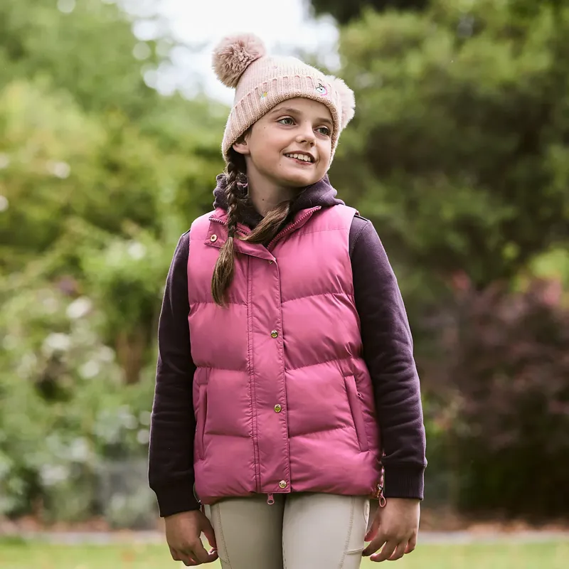 Dublin Kids Patrice Everyday Puffer Vest - Red Violet-6