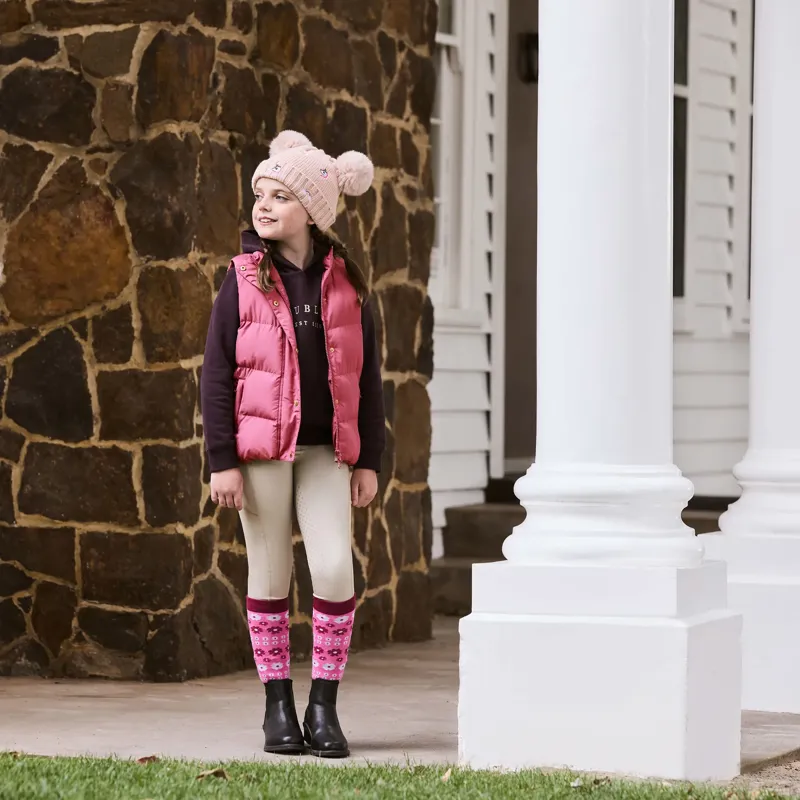 Dublin Kids Patrice Everyday Puffer Vest - Red Violet-7