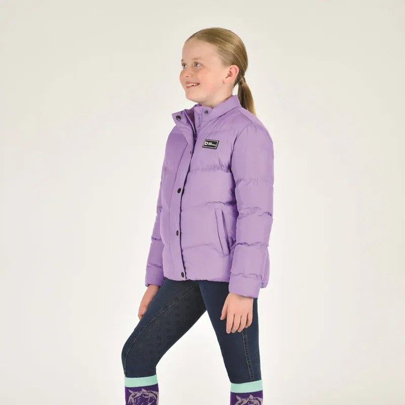 Dublin Children's Polly Everyday Puffer Jacket - Paisley Purple-2
