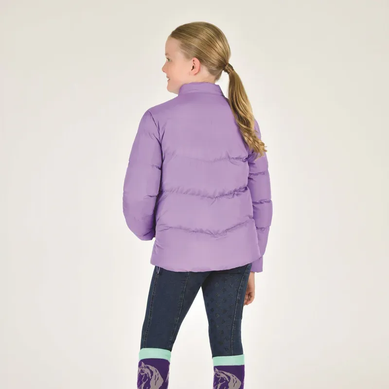 Dublin Children's Polly Everyday Puffer Jacket - Paisley Purple-3