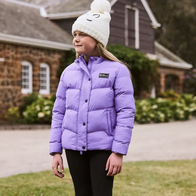 Dublin Children's Polly Everyday Puffer Jacket - Paisley Purple