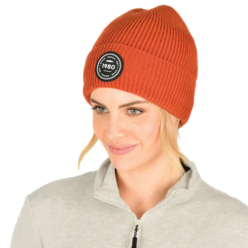 WeatherBeeta Fleece Lined Beanie - Redwood-1