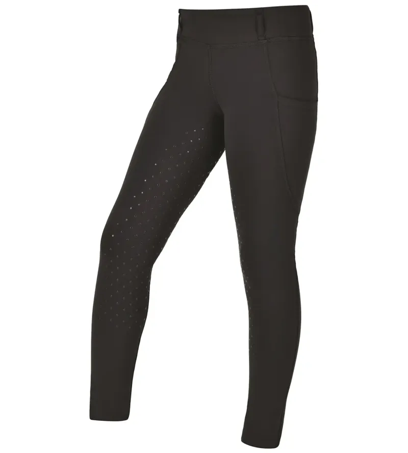 Dublin Children's Thermal Riding Tights - Black