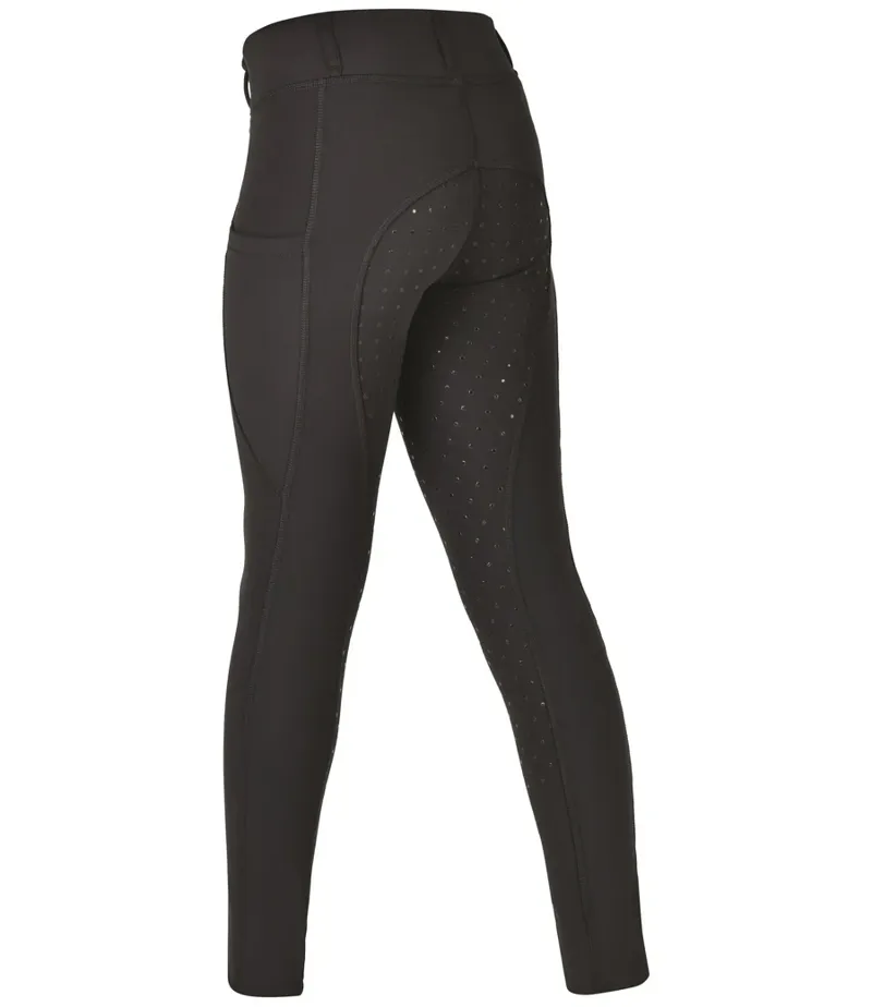Dublin Children's Thermal Riding Tights - Black-1