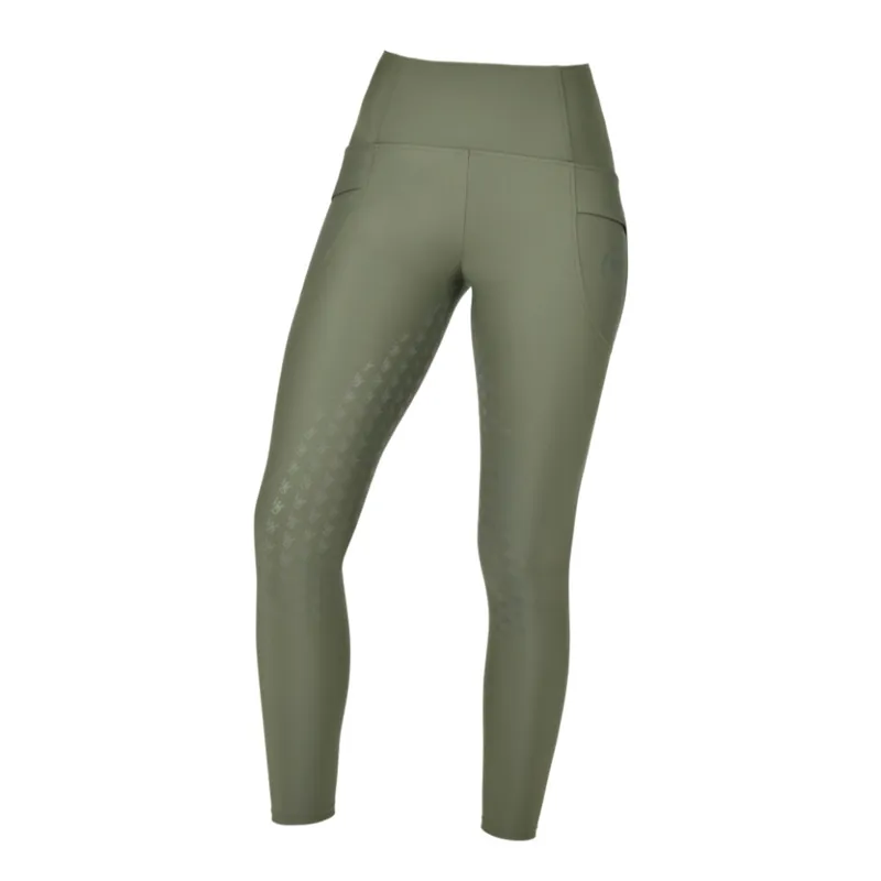 WeatherBeeta Thermal Ladies Riding Tights - Olive Night