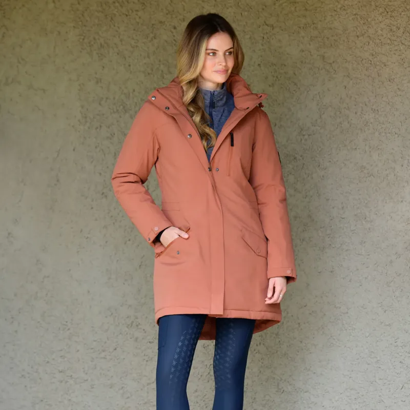 WeatherBeeta Kyla II Waterproof Ladies Jacket - Redwood-1