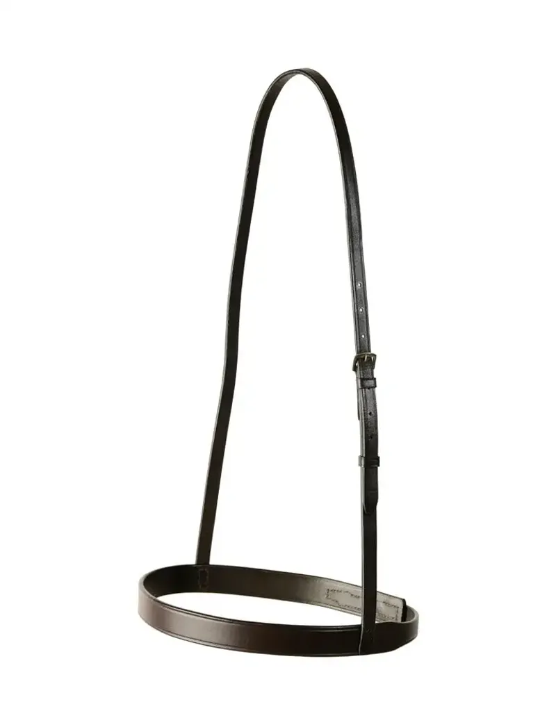 Kincade Classic Flat Hunt Noseband - Brown