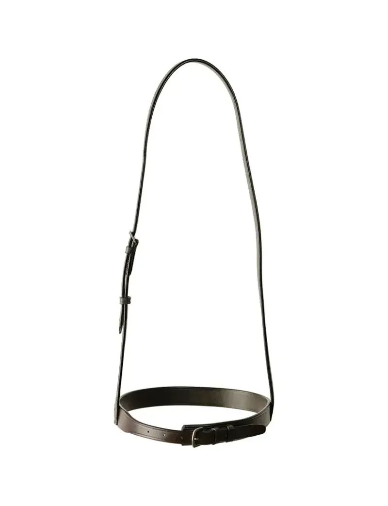 Kincade Classic Flat Hunt Noseband - Brown-1