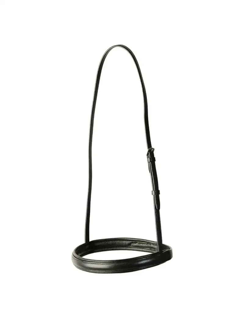 Kincade Classic Plain Raised Cavesson Noseband - Black